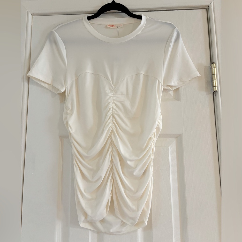 Intempo Rouched shirt NWT